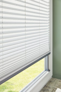 Cosiflor VS2 Pleated Blinds on Patio Doors
